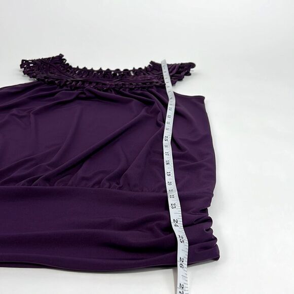 Perseption Concepts Plum Dress Shirt - Picture 3 of 6